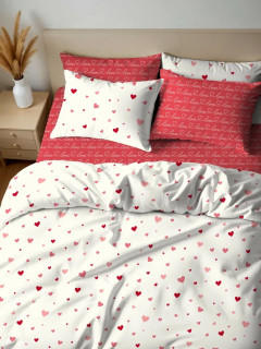 Ткань Перкаль 220 см 110 гр рис Валентинка 20194/2