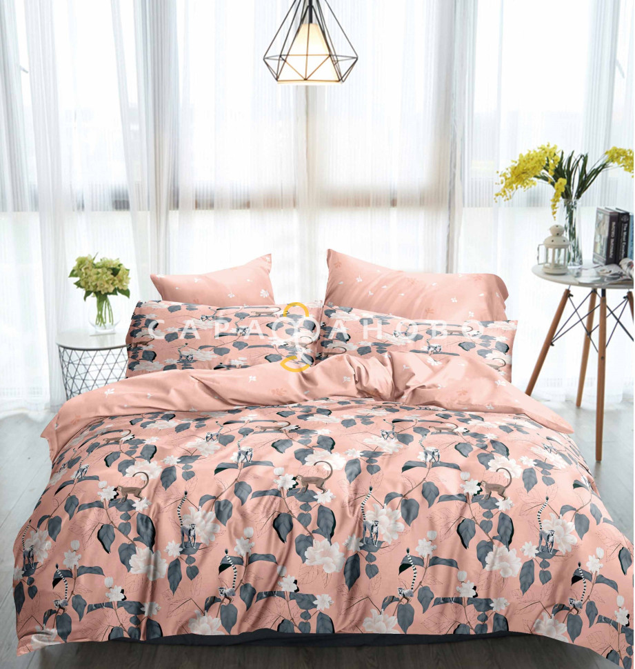 Ткань Сатин Твил набивной 235 см. 115гр. А+В рис.62