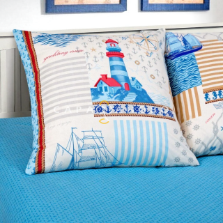 Ткань поплин 150 см Капитан (Компаньон) рис 11496 вид 1