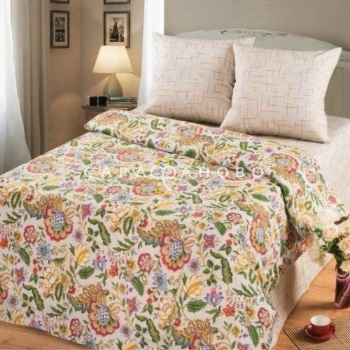 Ткань Бязь 220 см рис. 10207-1 Роскошь (компаньон)