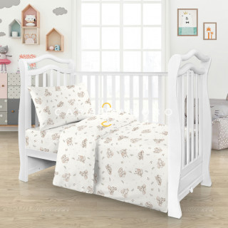 Ткань Бязь 150 см 140 гр рис Ребята-слонята 500135/1