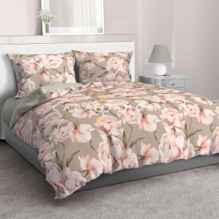 Ткань Перкаль 220 см 110 гр рис 50408 вид 1 "Эмбер" (комп 996283, 996284) 