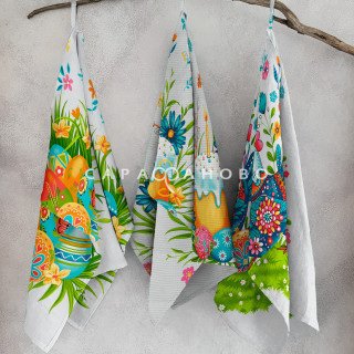 Рогожка 150 см 163 гр наб. рис 29467 вид 2 "Благодать" 