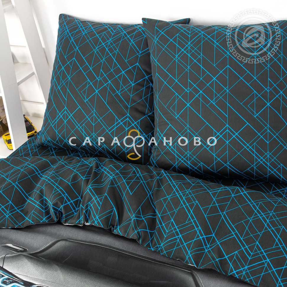 Ткань поплин 150 см 115 гр рис. Бумер Комп. 13477-1