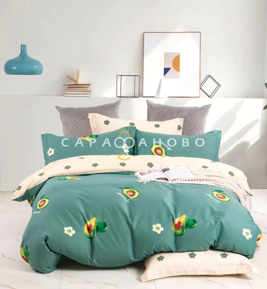 Ткань Сатин Твил набивной 235 см. 115гр. B рис. 129