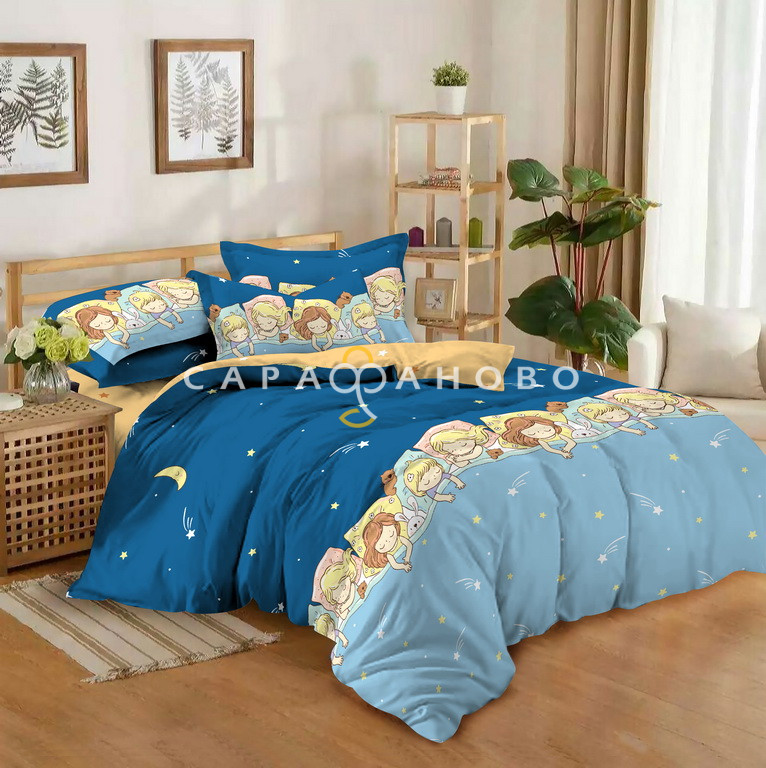 Ткань Поплин 220 см 115 гр А+В рис 1077