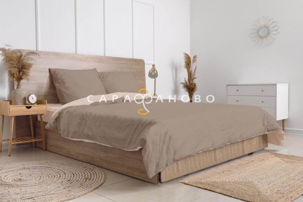 Перкаль 220 см гладкокрашеный арт. 239 86075-11 светло-коричневый АК