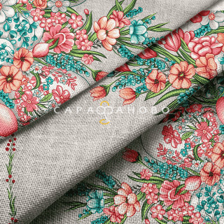 Рогожка 150 см 163 гр наб. рис 29471 вид 1 "Сияние" 