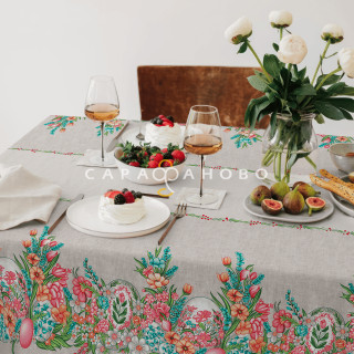 Рогожка 150 см 163 гр наб. рис 29471 вид 1 "Сияние" 