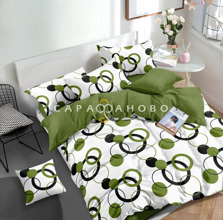 Ткань Поплин 220 см 110 гр А+В рис 1482