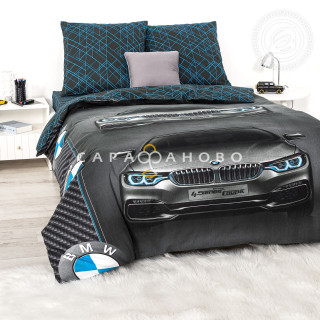 Ткань поплин 150 см 115 гр рис. Бумер 13476-1