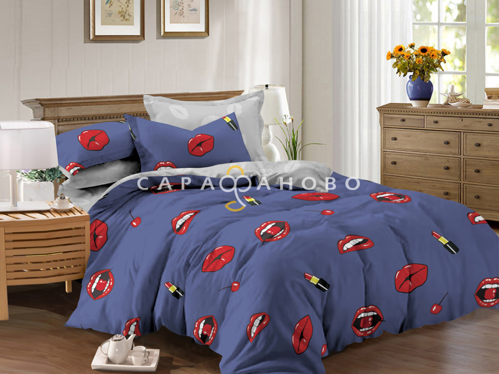 Ткань Поплин 220 см 115 гр А+В рис 1037