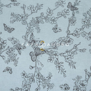 Ткань Бязь 220 см 120 гр Бонсай (основа) 12862-1