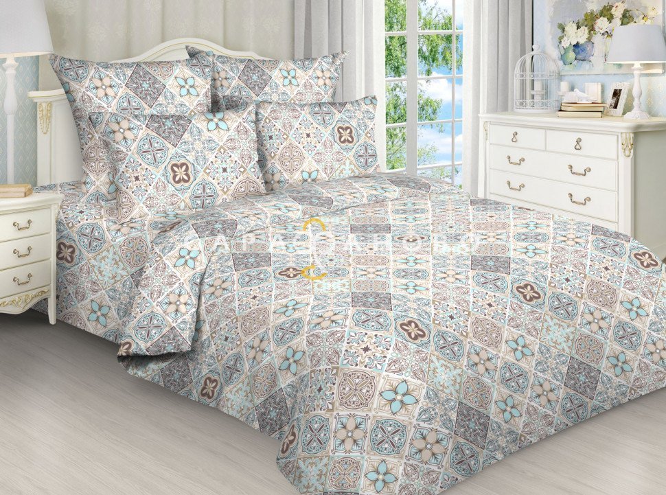 Бязь набивная 220 см рис 3007