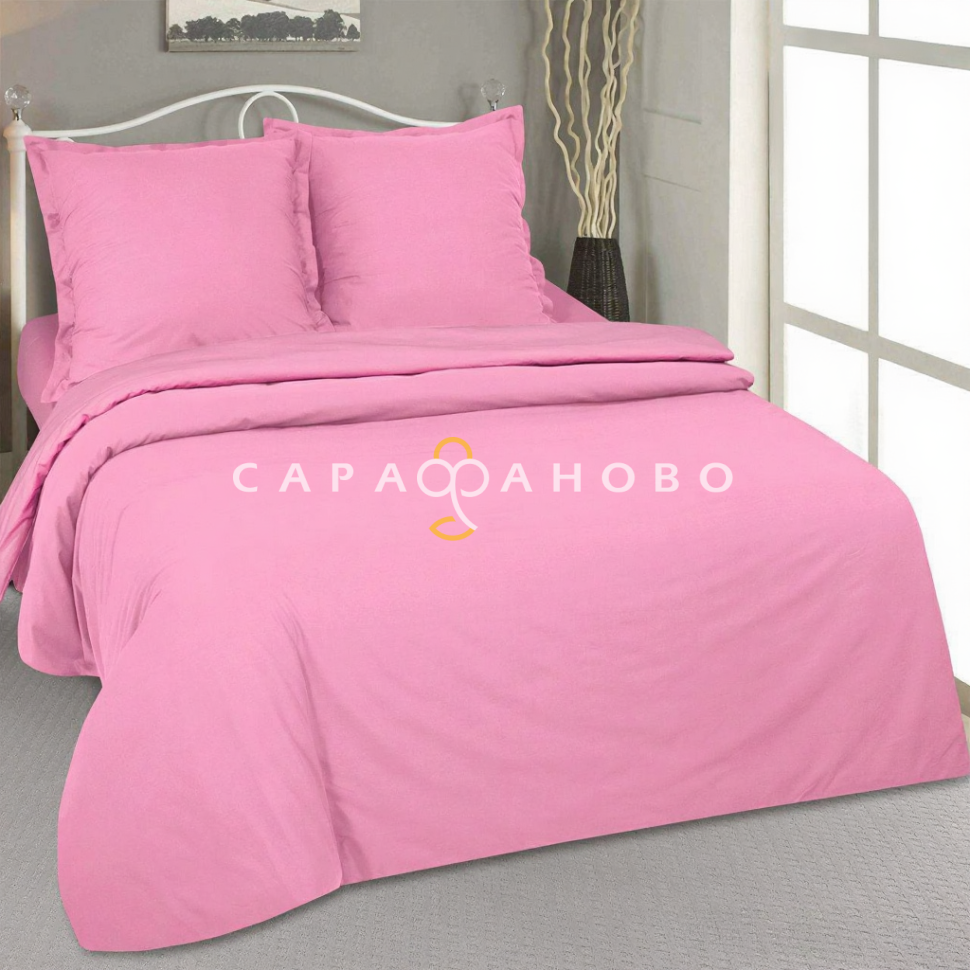 Ткань поплин 220 см Клюквенный Актив гладкокрашеный арт. 86001-3