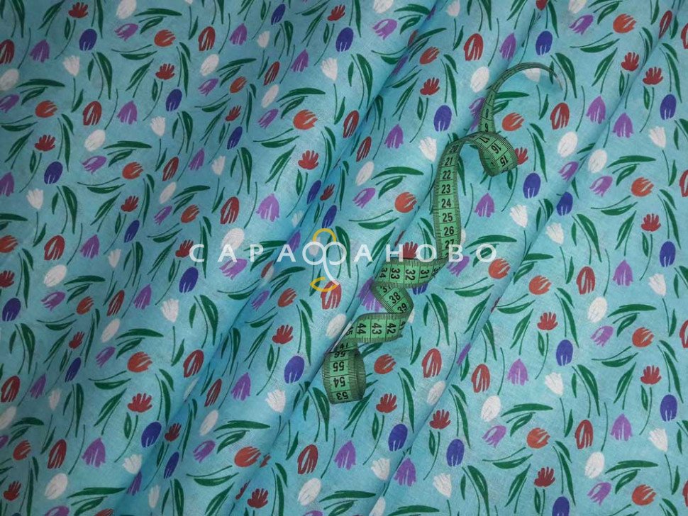 Ткань Бязь 150 см рис. 7515 вид 2