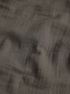 Ткань Муслин жатый 160 см. 120 гр. рис. гладкокрашеный серый