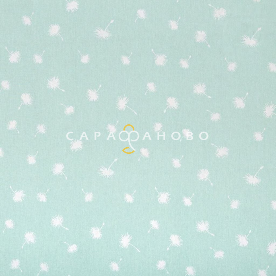 Ткань Поплин 150 см 115 гр рис Ежата 12967-1 (компаньон)