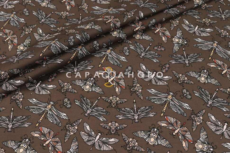 Ткань Перкаль 150 см рис 90101