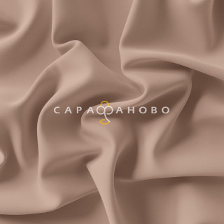 Ткань Перкаль 220 см гладкокрашеный рис 86001 вид 11 капучино АК 