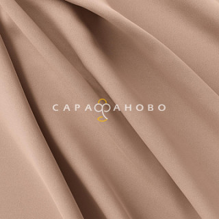 Ткань Перкаль 220 см гладкокрашеный рис 86001 вид 11 капучино АК 