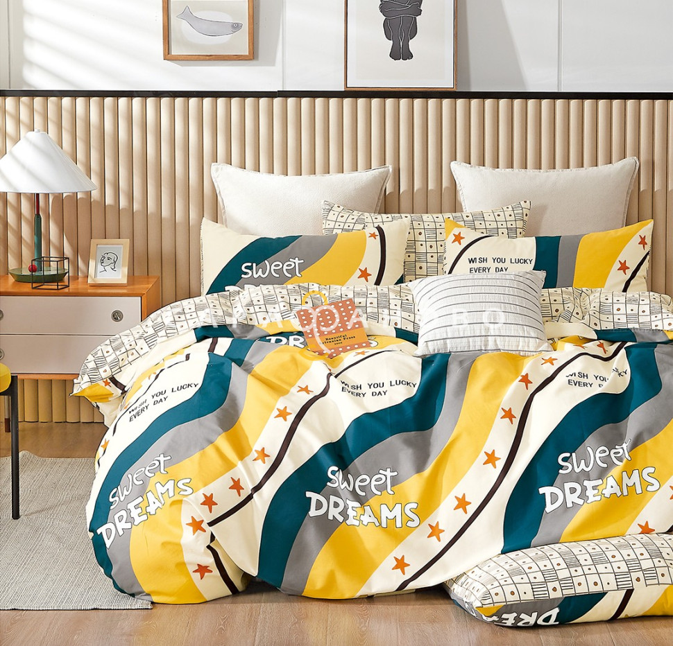 Ткань Сатин Твил набивной 235 см. 115гр. В рис. 131