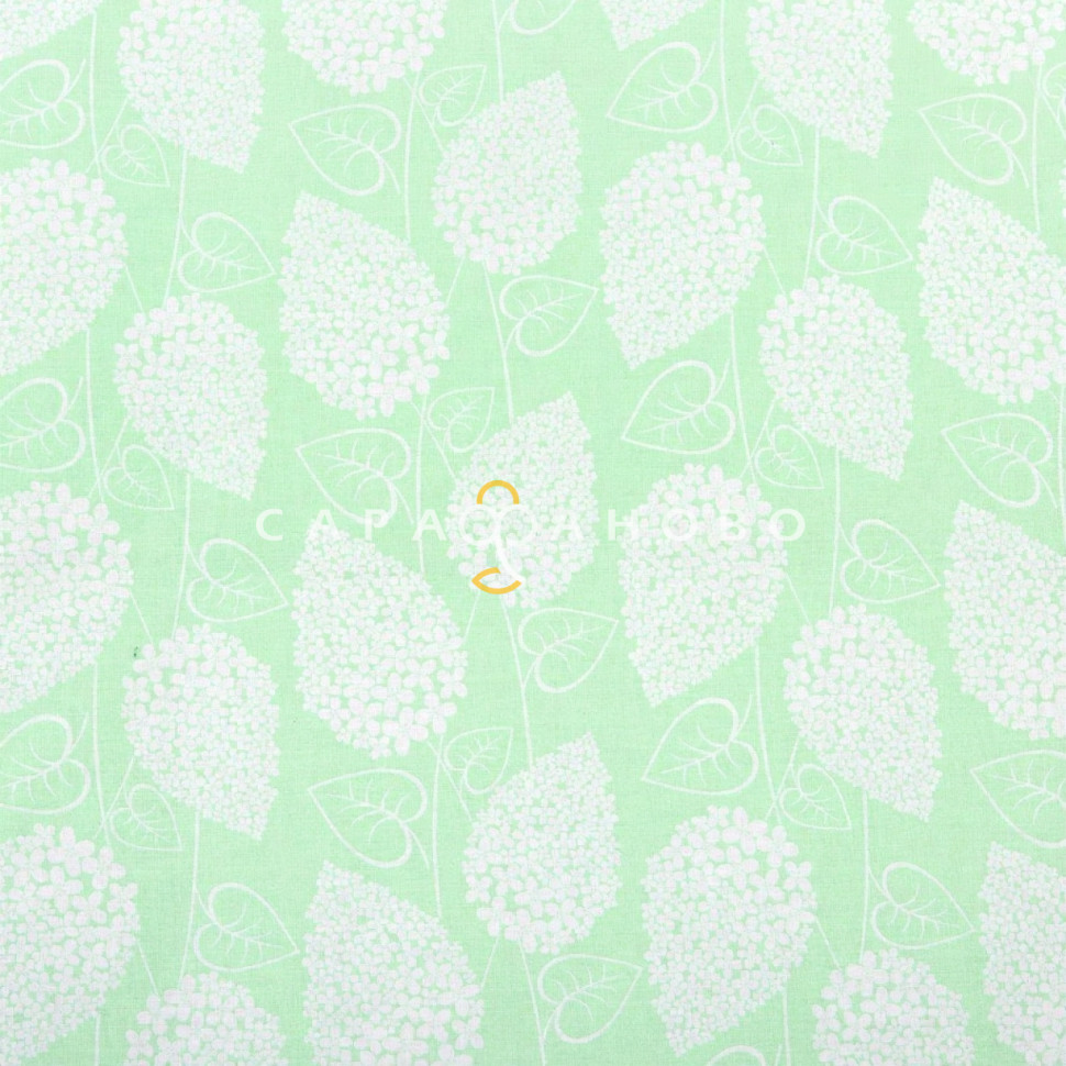 Ткань Бязь 220 см рис. 12321-1 Цветок желаний (компаньон)