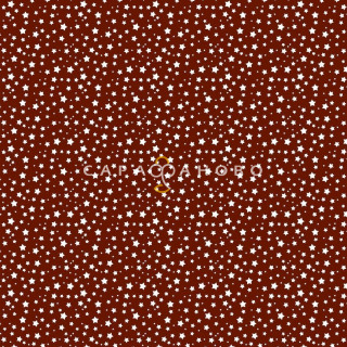 Ткань Перкаль 150 см рис 13165 вил 19 Звезда шоколад