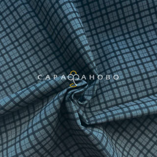 Ткань Ситец 95 см рис 29513 вид 3 "Городская шахматка" 