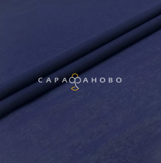 Бязь гладкокрашеная синяя арт. 262 ш. 150 см пл. 100 гр/м2