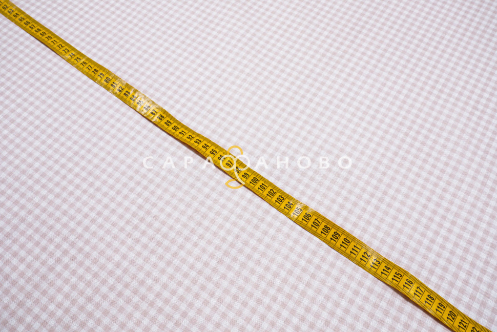 Ткань Бязь 150 см 120 г/м2 рис. Клеточка вид 1/1
