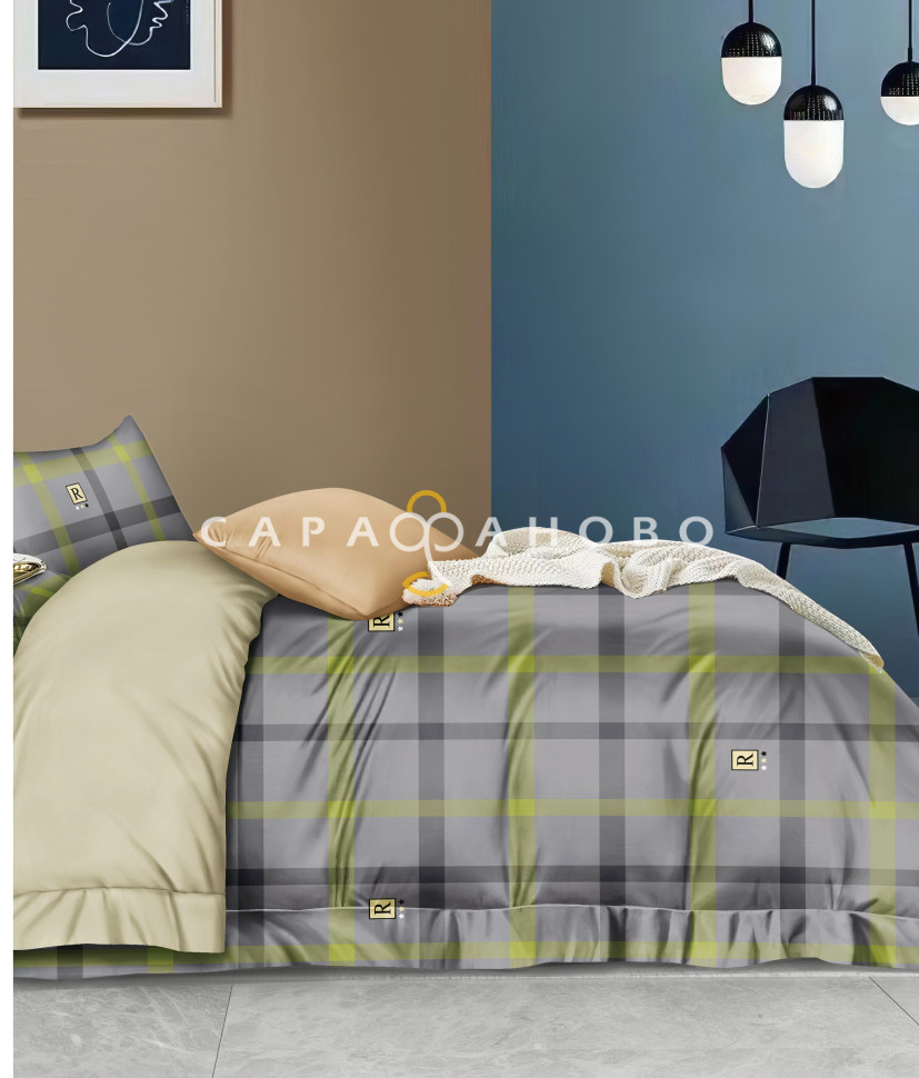 Ткань Сатин Твил набивной 235 см. 115гр. А+В рис.57