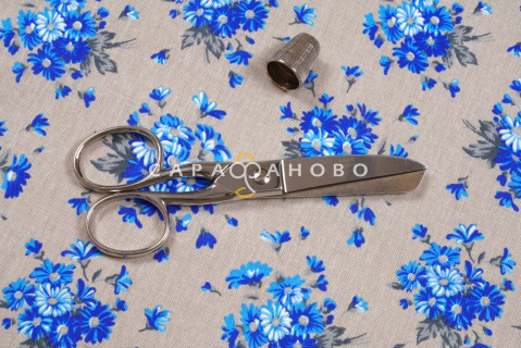 Ткань Бязь 150 см Плательная Коллекция рис 4803 вид 2