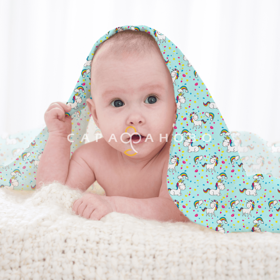 Фланель 90 см 29145-3 Лошадки