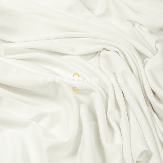 Ткань подкладочная для одежды 150 см Белая