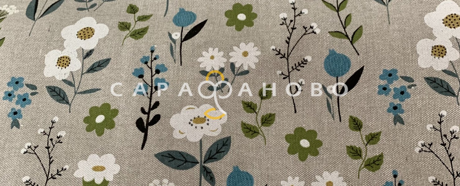 Серая тефлоновая ткань